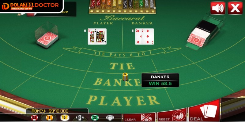 Baccarat DOLA789 – Trải nghiệm cá cược hấp dẫn bậc nhất 3 Mỗi ván baccarat luôn tạo nên sự tin tưởng và hào hứng