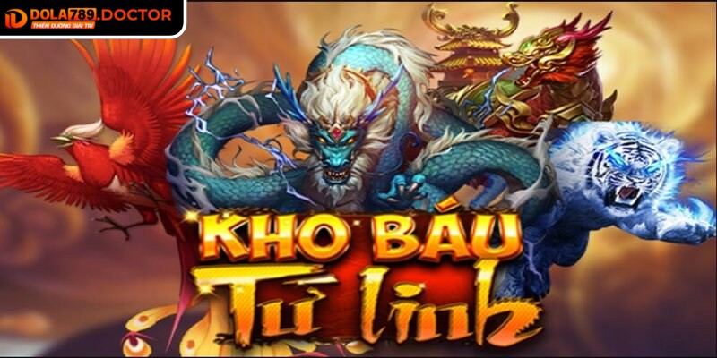 Kho báu tứ linh DOLA789 – Mở ra kho báu bốn linh vật thần kỳ 2 Khi các linh vật xuất hiện theo một hàng hoặc đường chéo đặc biệt,