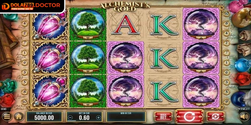 Vàng giả kim DOLA789 – Bí mật kho báu từ vòng quay may mắn 1 Khám phá bộ game Vàng giả kim DOLA789